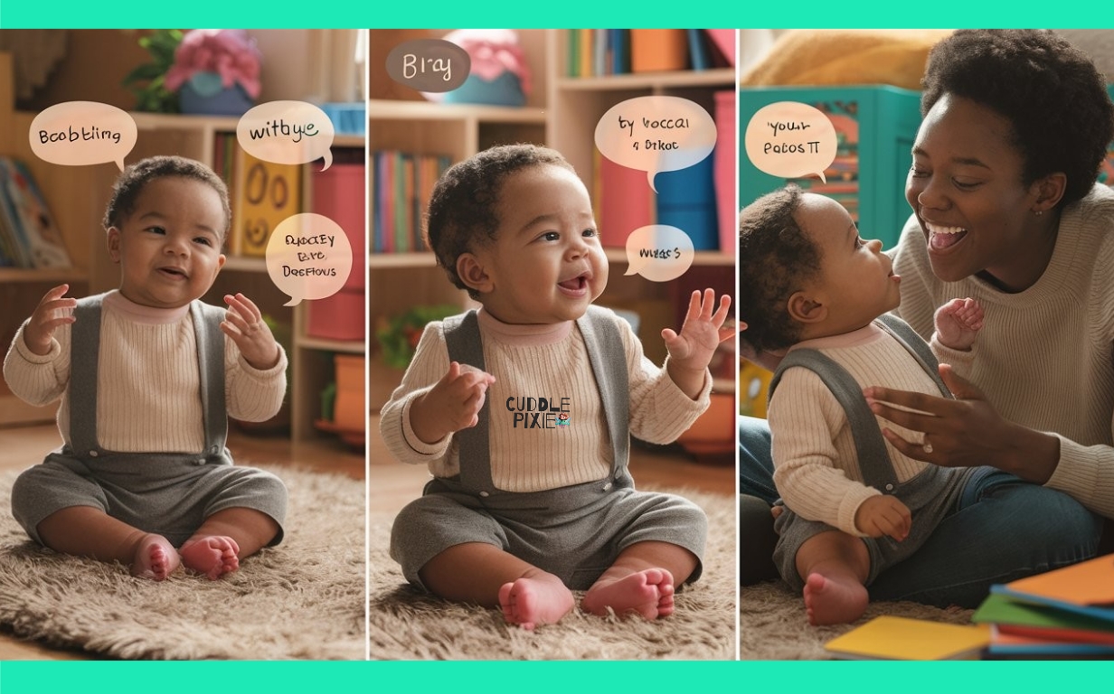 Baby Exploring Voice Ability: A Journey of Sounds and Words