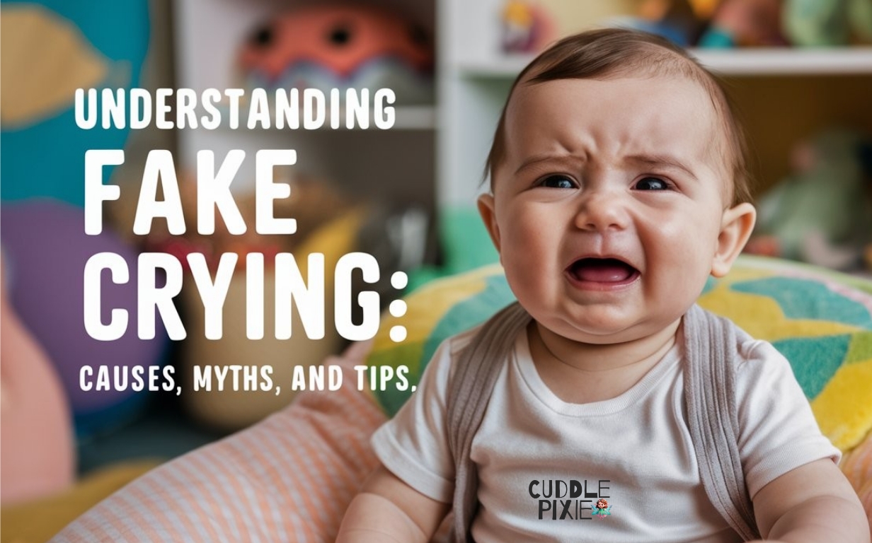 Babies Fake Crying: Causes, Myths, and Management Tips | Cuddle Pixie