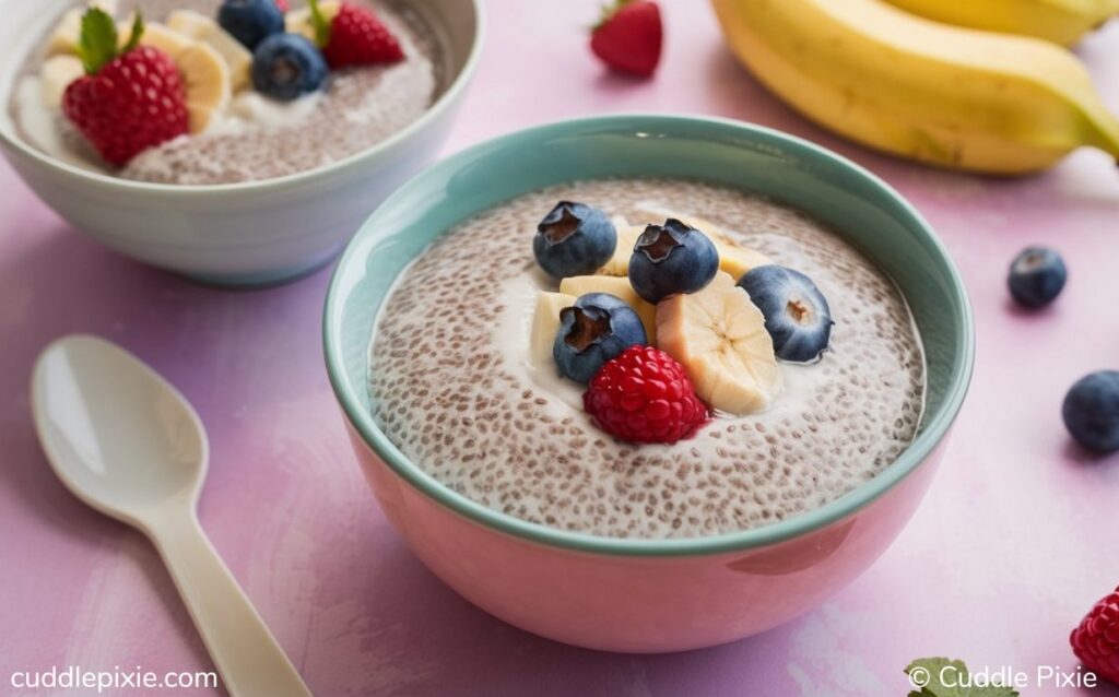 Chia seeds peddling for babies