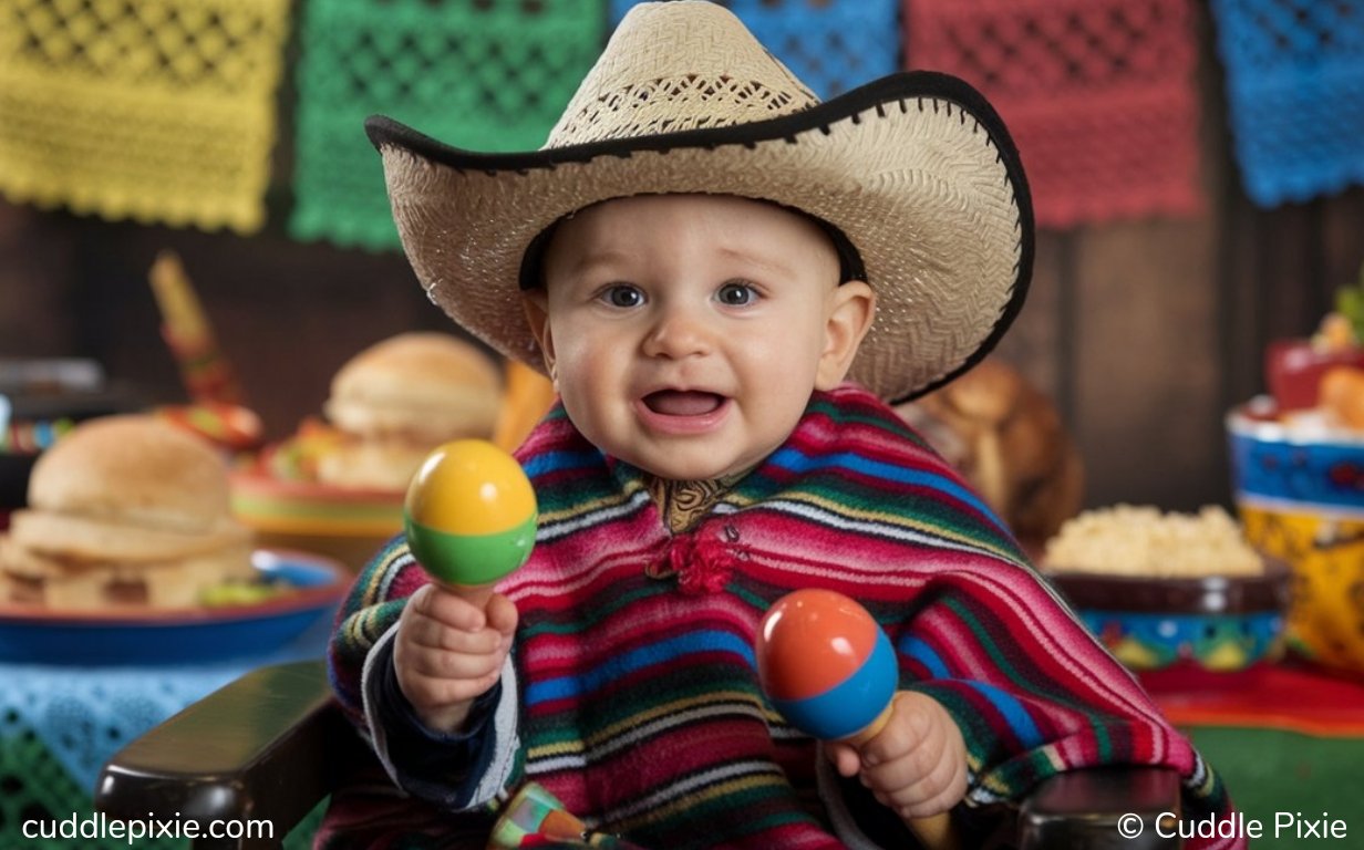 Happy Mexican Baby