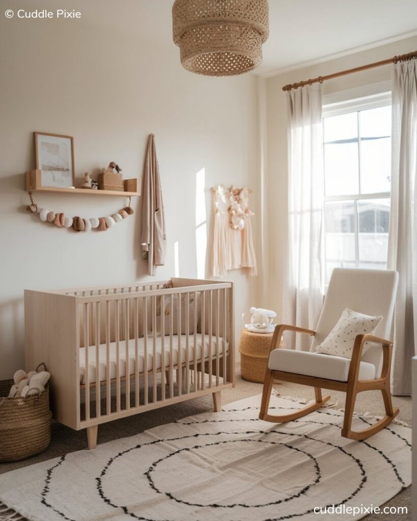 Eco friendly Minimalist Nursery