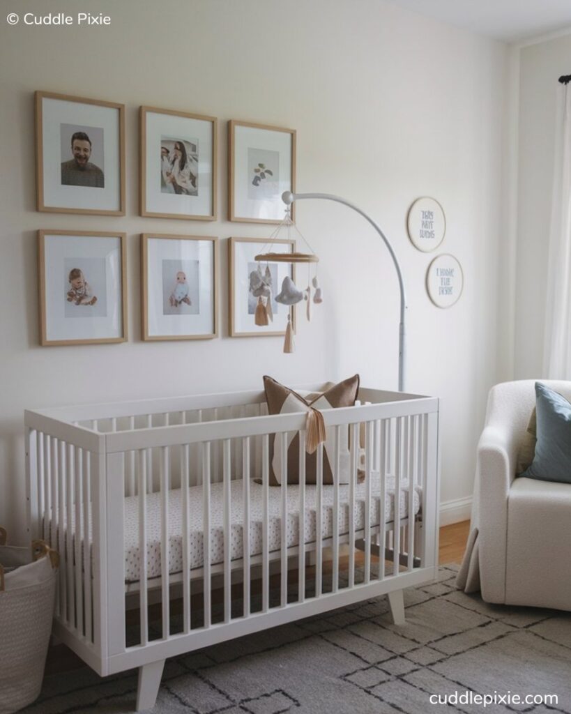 Minimalist Nursery interior design