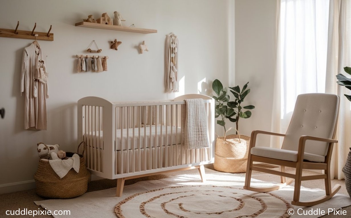 Minimalist Nursery interior