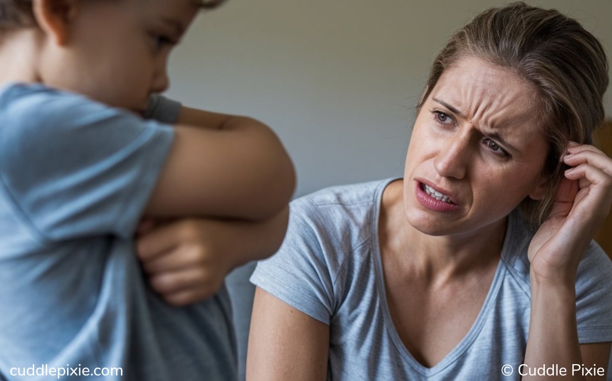 Mothers Feel Stressed by Children’s Stubbornness