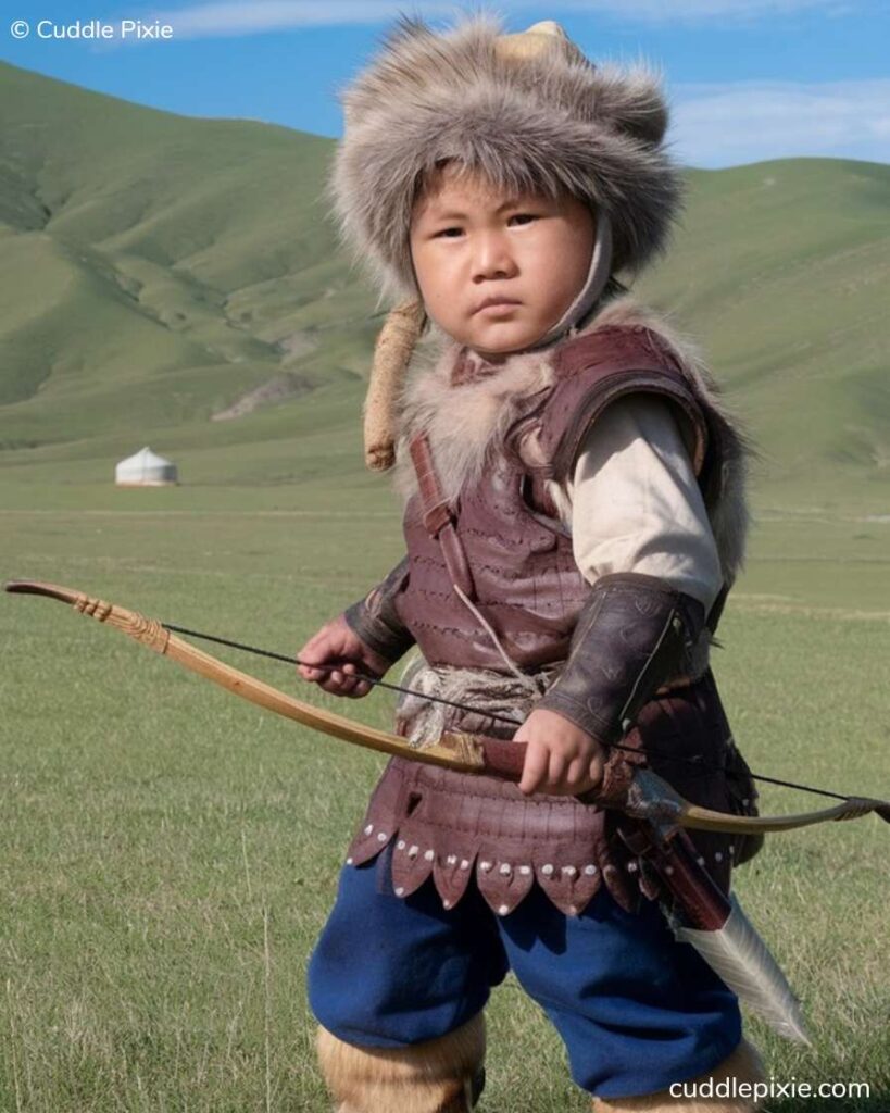 Mongolian Warrior boy