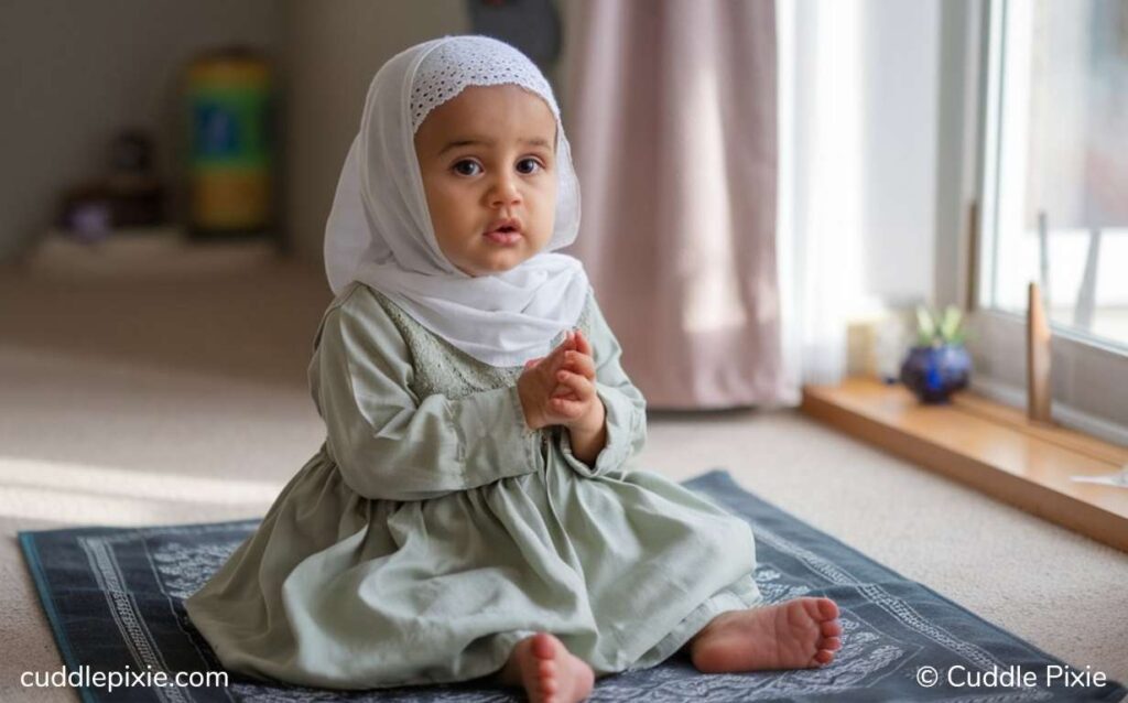 Muslim baby girl