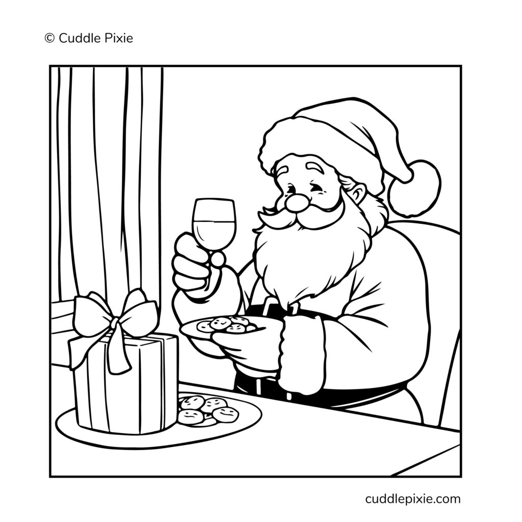 Santa Claus Coloring Page