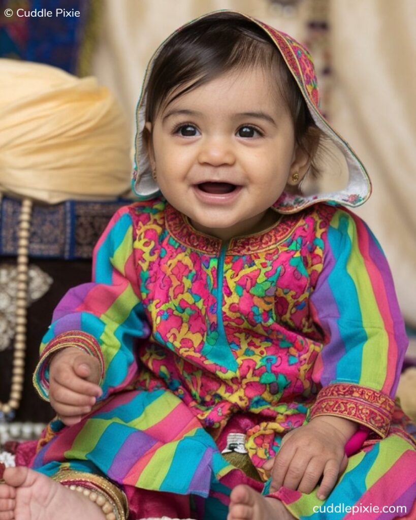 Traditional Sikh Baby Girl