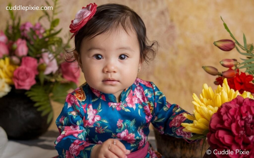 Vietnamese Baby cute girl